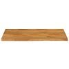 vidaXL Dessus de table &agrave; bord vivant 120x60x3,8cm bois massif manguier