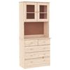 vidaXL Buffet ALTA 77x35x165 cm bois massif de pin