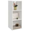 vidaXL Armoire murale Blanc 34,5x32,5x90 cm Bois d'ing&eacute;nierie