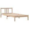 vidaXL Cadre de lit sans matelas 75x190 cm bois de pin massif