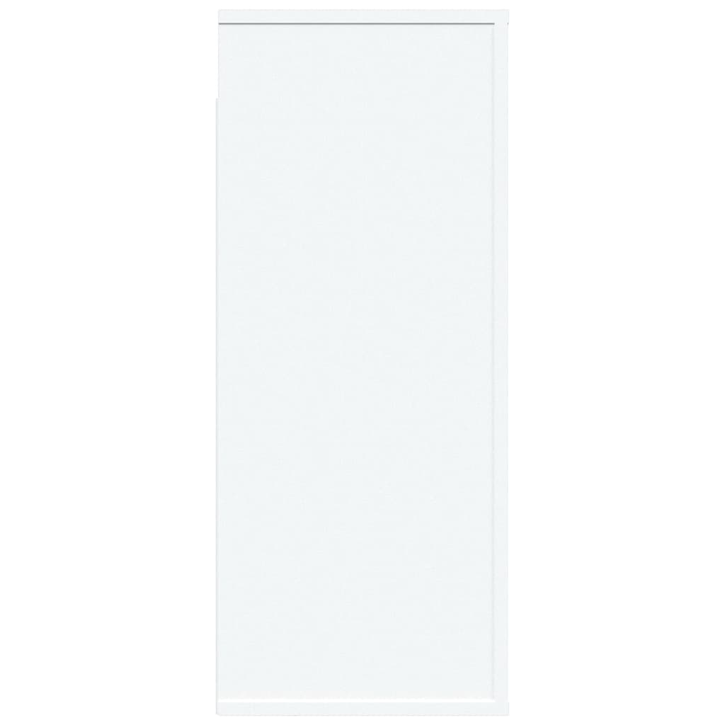 vidaXL Armoire murale Blanc 80x33x80 cm Bois d'ingénierie