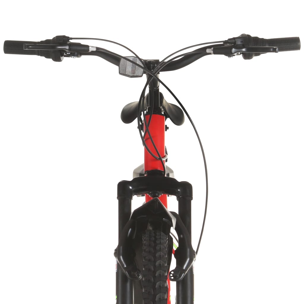 vidaXL Vélo de montagne 21 vitesses Roues de 26 pouces 42 cm Rouge