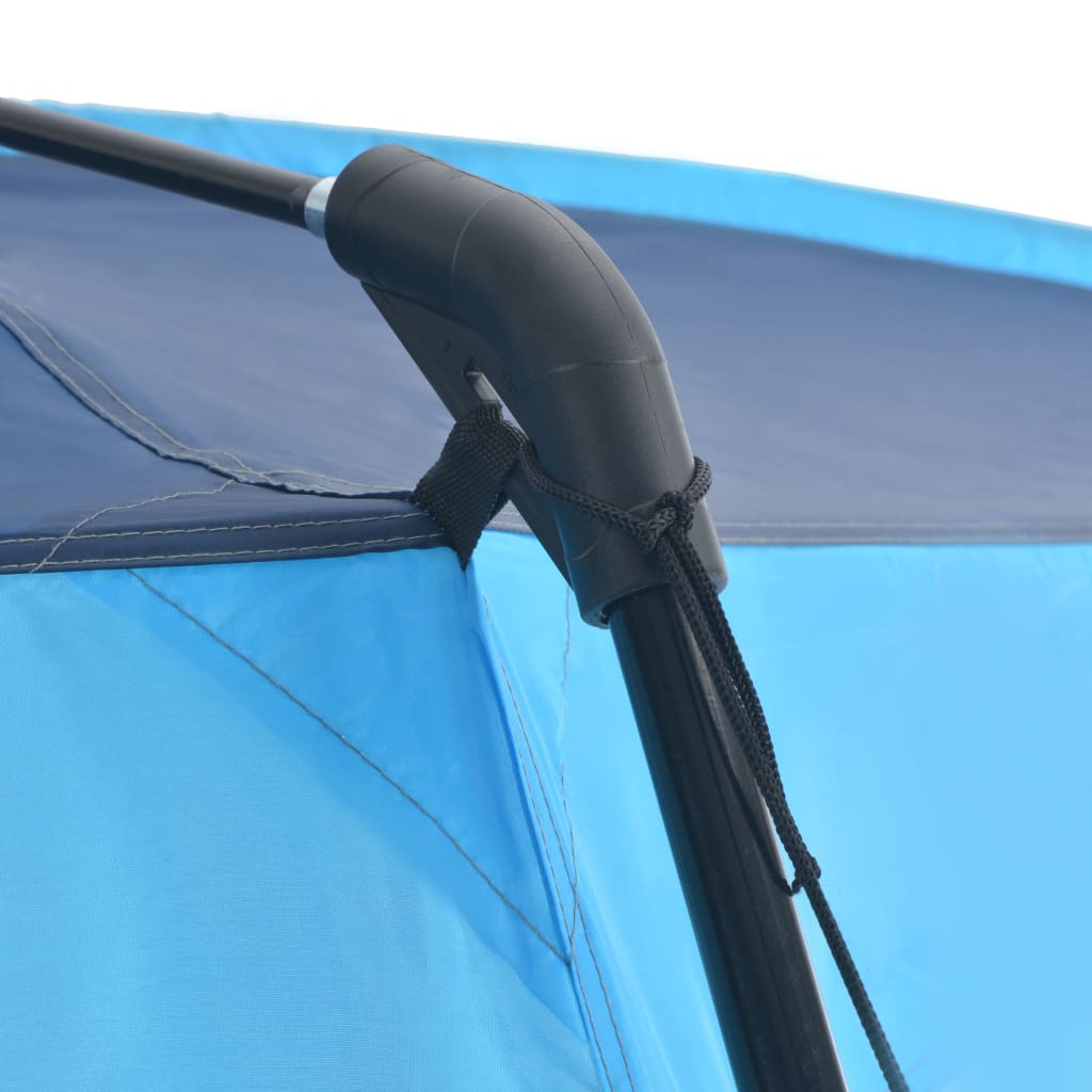 vidaXL Tente de piscine Tissu 590x520x250 cm Bleu