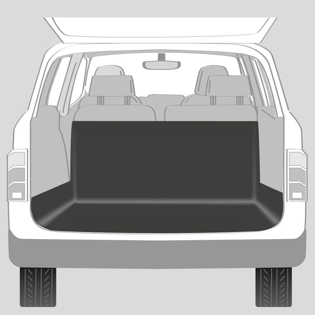 TRIXIE Couverture de coffre auto pour chiens 120x150 cm Noir