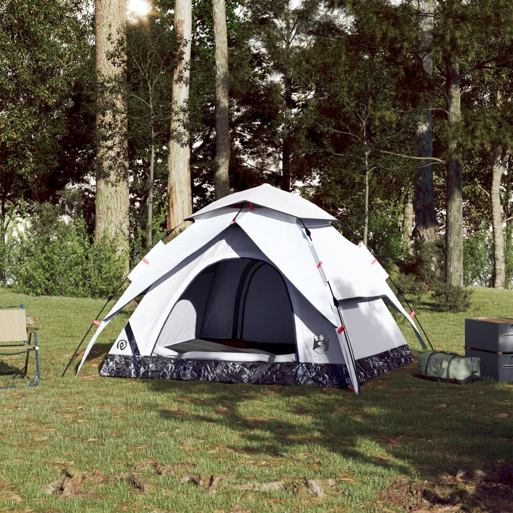 vidaXL Tente de camping à dôme 3 personnes libération rapide