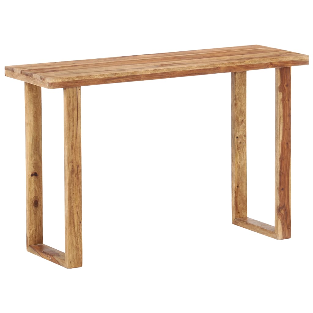 vidaXL Table console 118 x 40 x 76 cm Bois solide