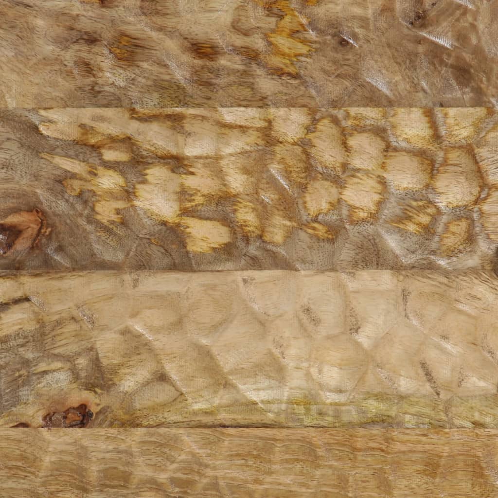 vidaXL Table basse 80x54x40 cm bois de manguier massif