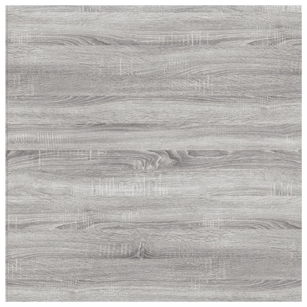 vidaXL Étagères murales 4 pcs sonoma gris 40x40x1,5 cm bois ingénierie