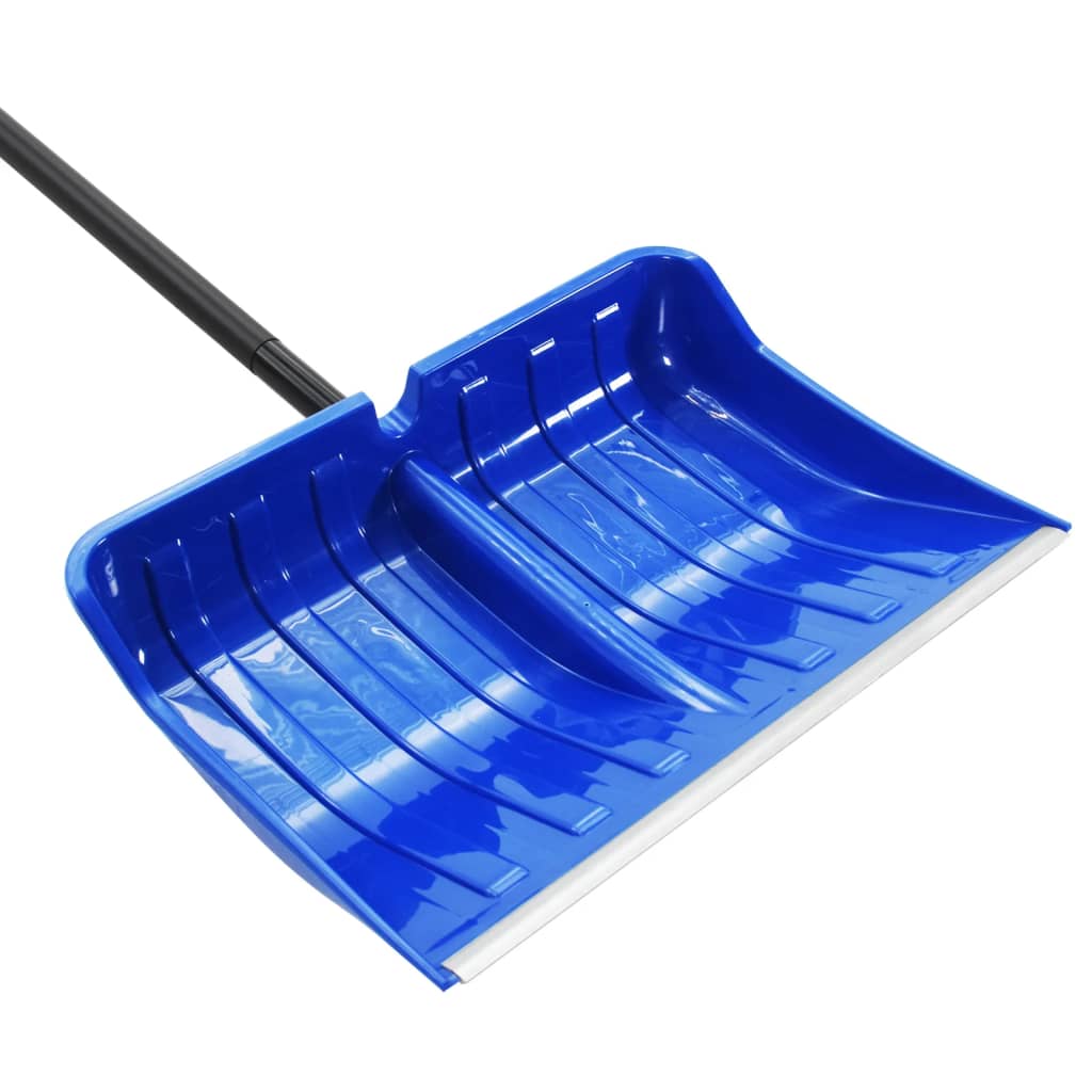 vidaXL Pelle à neige Bleu 147 cm Métal