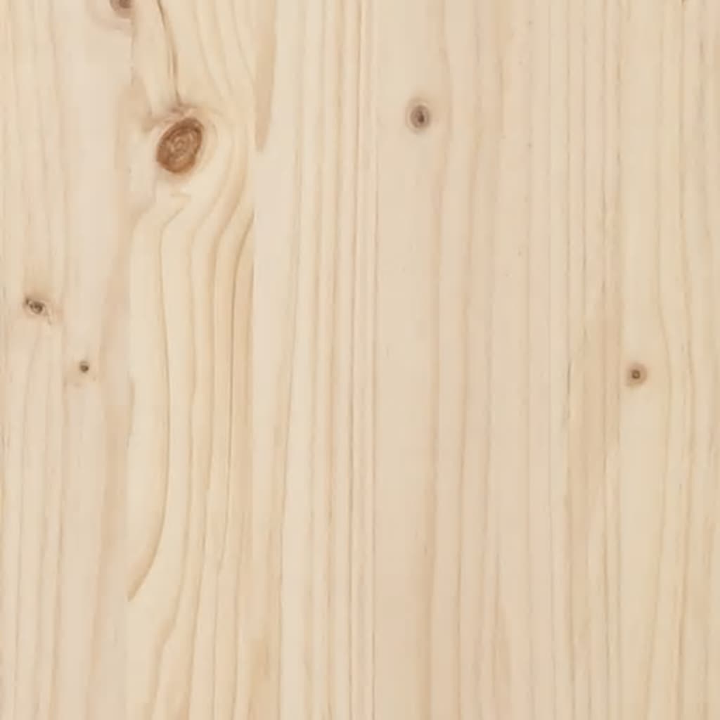vidaXL Lit de palette 120x200 cm bois de pin massif