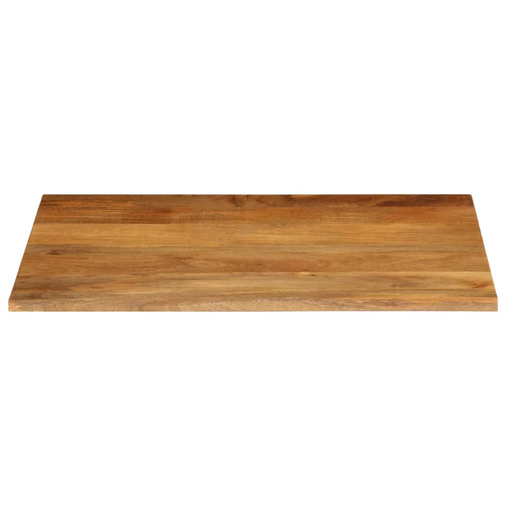 vidaXL Dessus de table à bord vivant 90x80x2,5 cm bois massif manguier