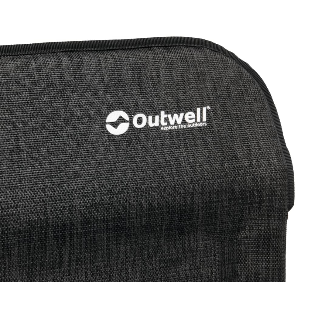 Outwell Chaise pliable Ontario noir et gris