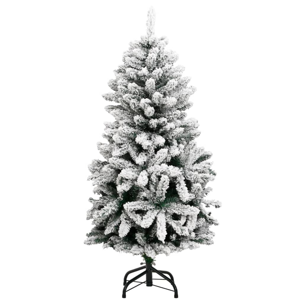 vidaXL Sapin de Noël artificiel articulé 150 LED et boules 150 cm