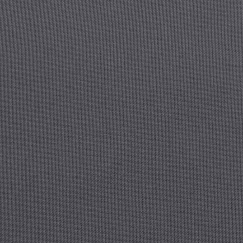 vidaXL Coussin de palette 80x80x12 cm gris tissu