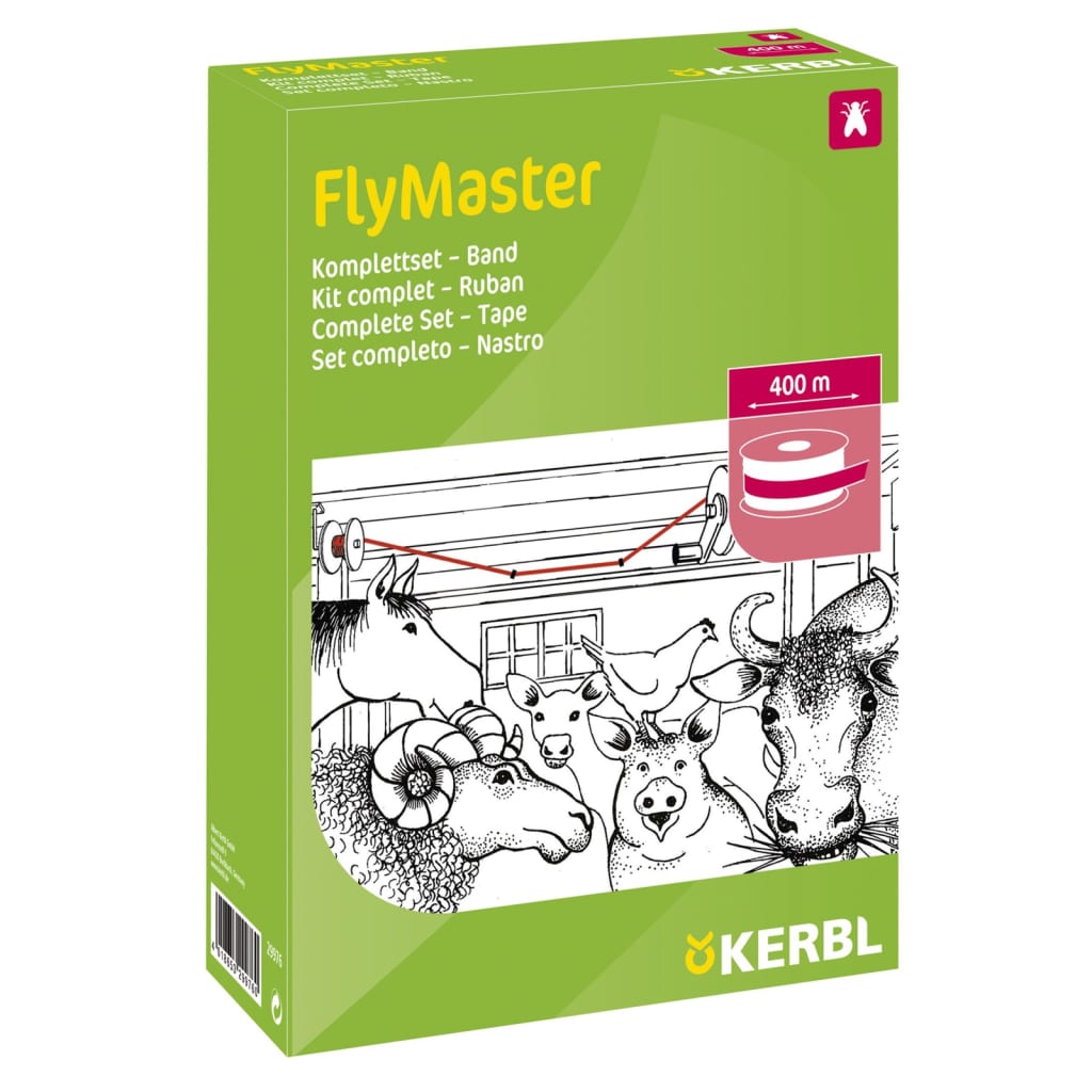 Kerbl Ensemble complet d'écuries contre les mouches FlyMaster