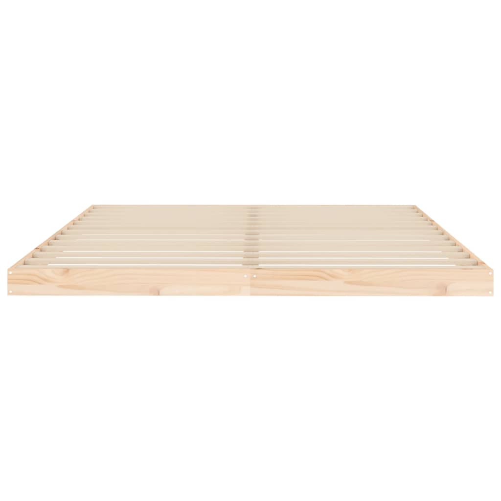 vidaXL Cadre de lit 160x200 cm bois de pin massif