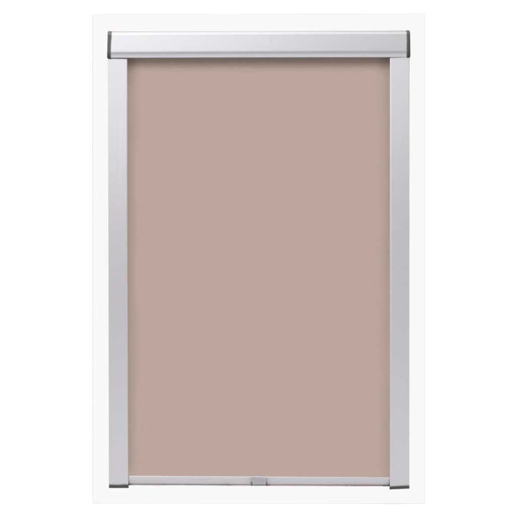 vidaXL Store occultant roulant Beige MK08