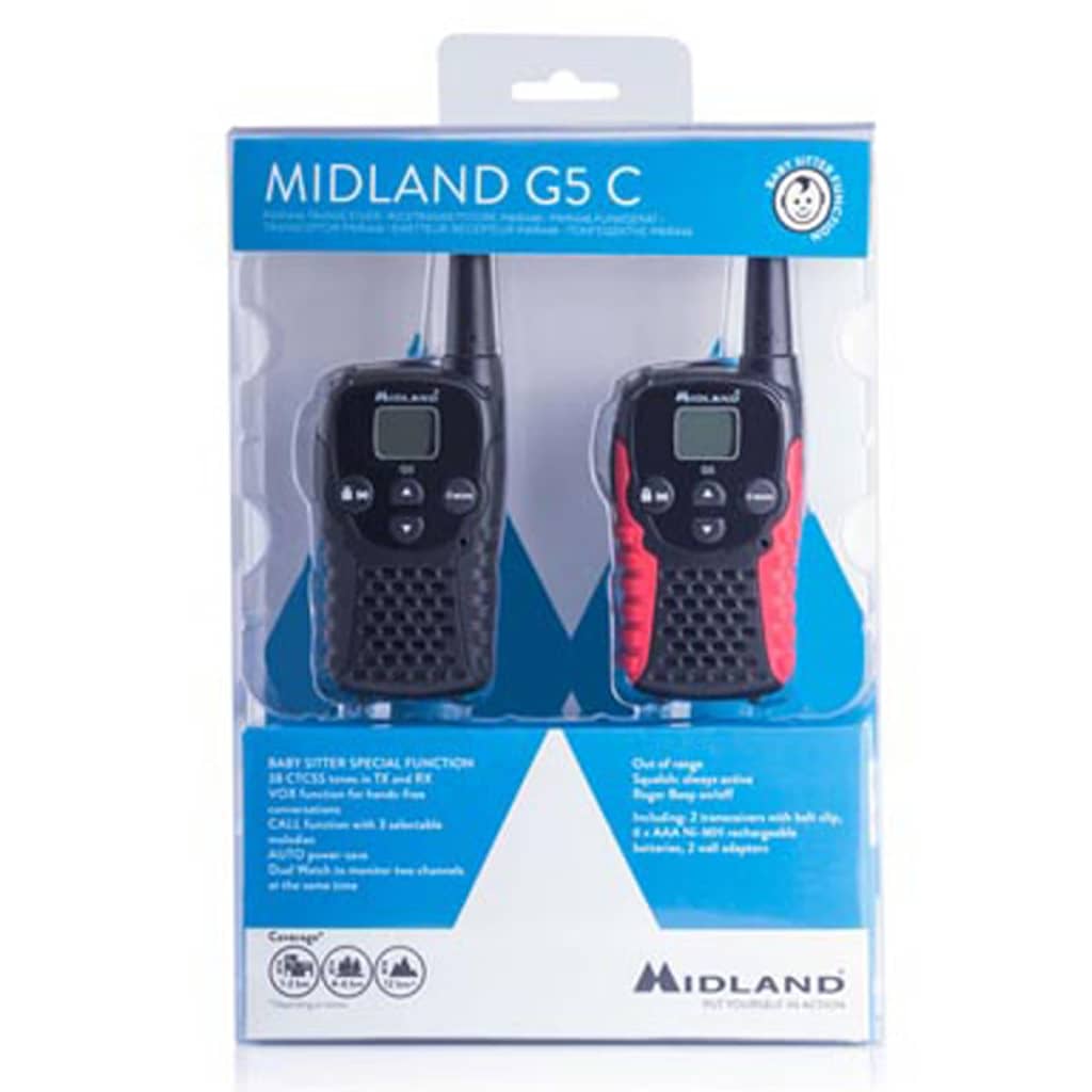 Midland® G5C - Pmr446 Duoblister Set