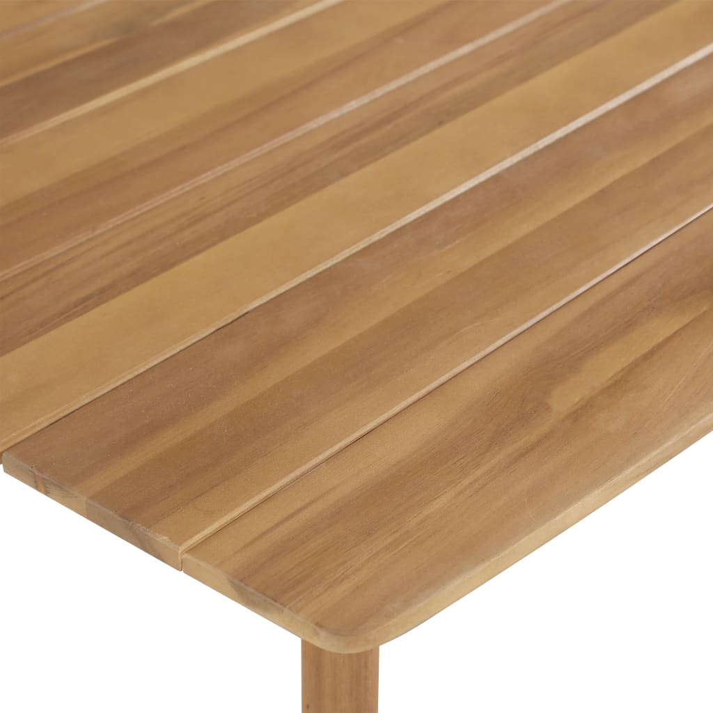 vidaXL Ensemble à manger d'extérieur 5 pcs Bois d'acacia solide