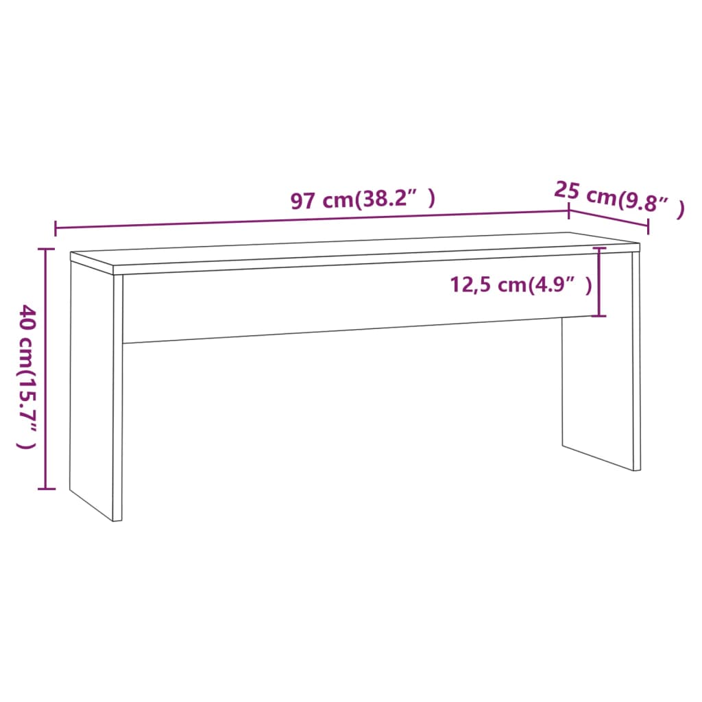 vidaXL Ensemble à manger 3 pcs Blanc brillant Bois d'ingénierie