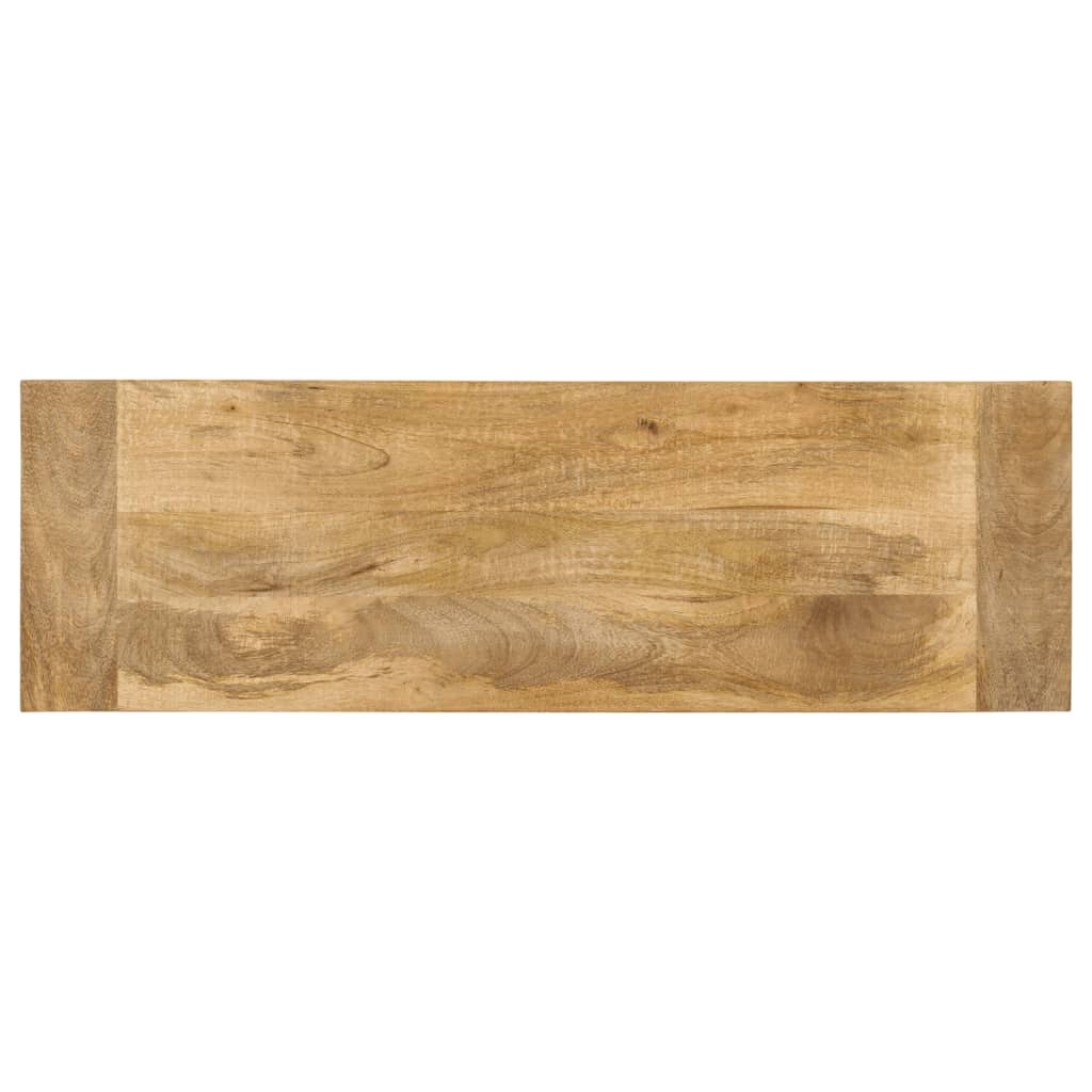 vidaXL Banc 110x35x45 cm bois massif de manguier