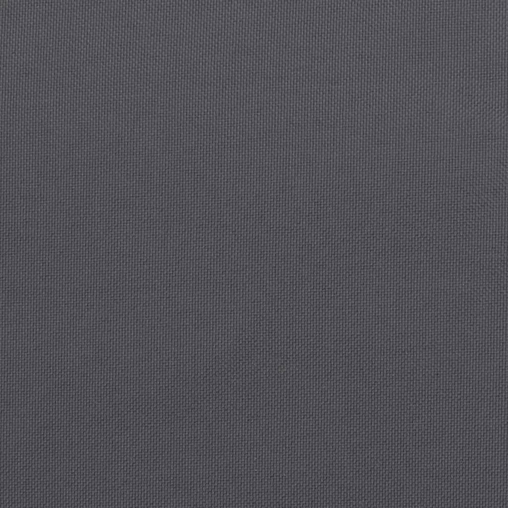 vidaXL Coussin de palette gris 58x58x10 cm tissu