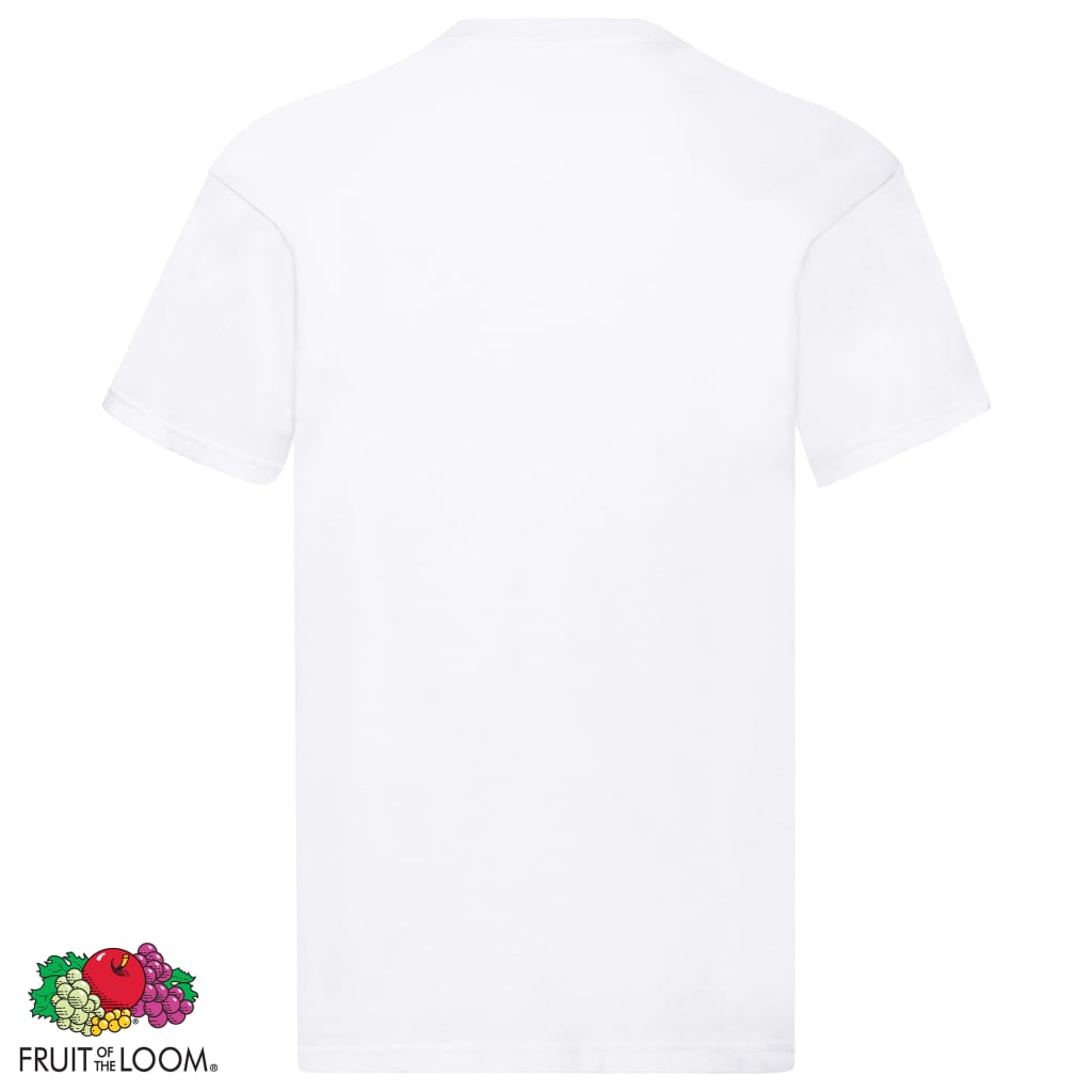 Fruit of the Loom T-shirts originaux 10 pcs Blanc 4XL Coton