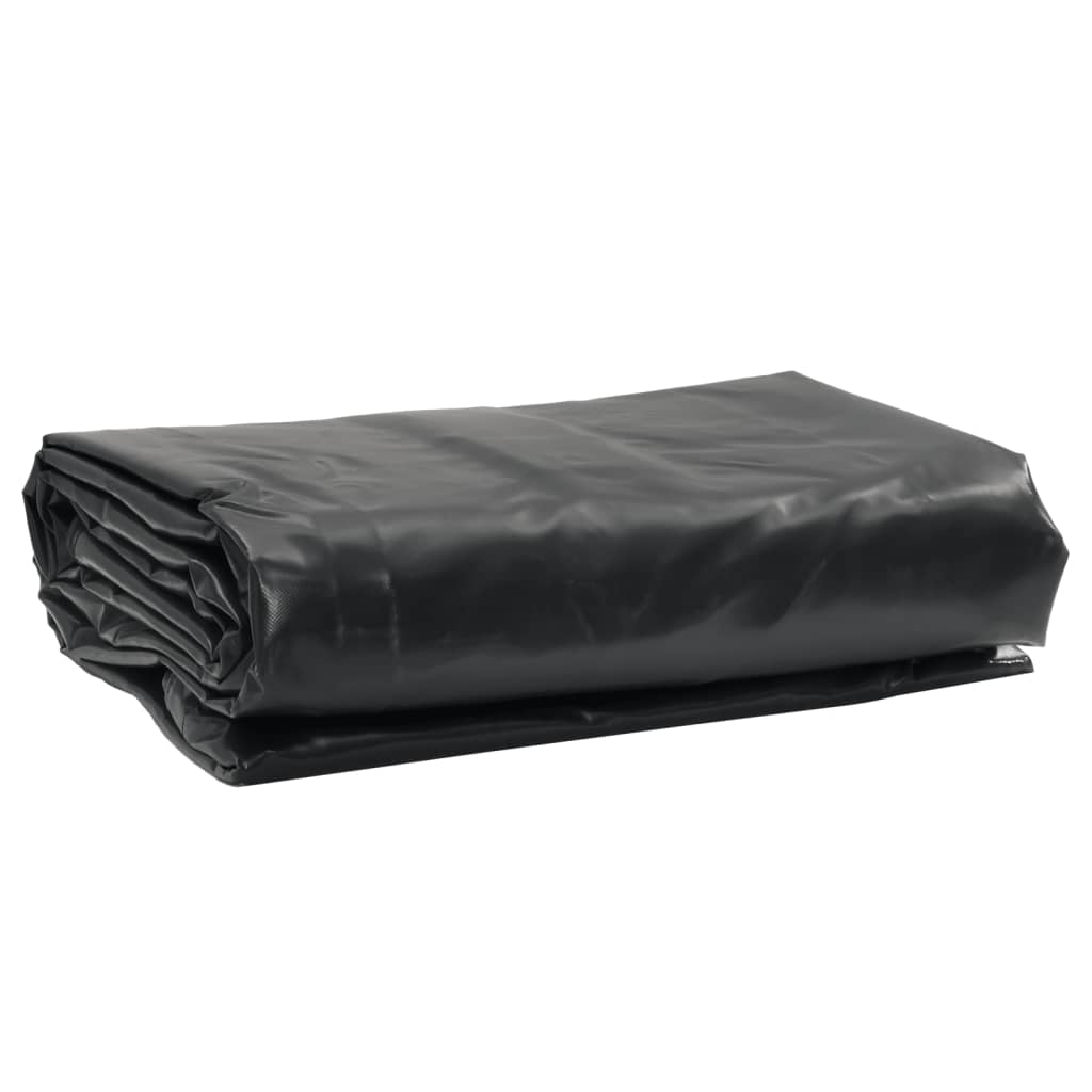 vidaXL Bâche noir 5x8 m 650 g/m²