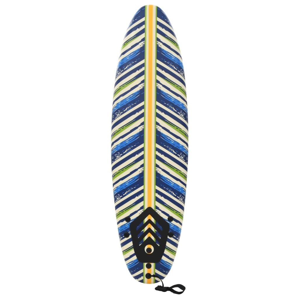 vidaXL Planche de surf 170 cm Design de feuille
