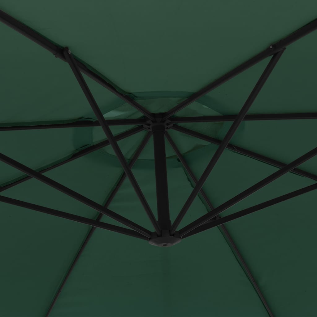 vidaXL Parasol cantilever 3,5 m vert