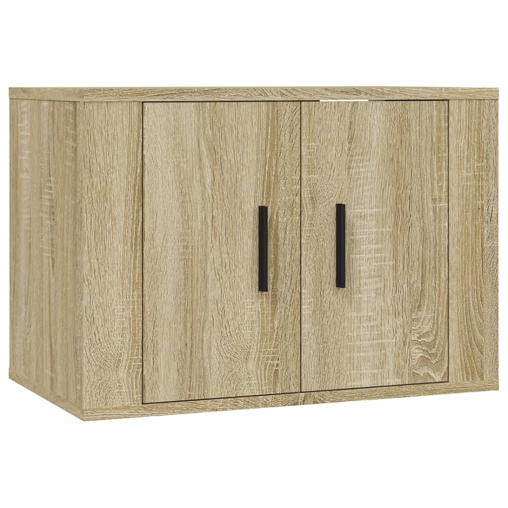 vidaXL Ensemble de meubles TV 2 pcs chêne sonoma bois d'ingénierie