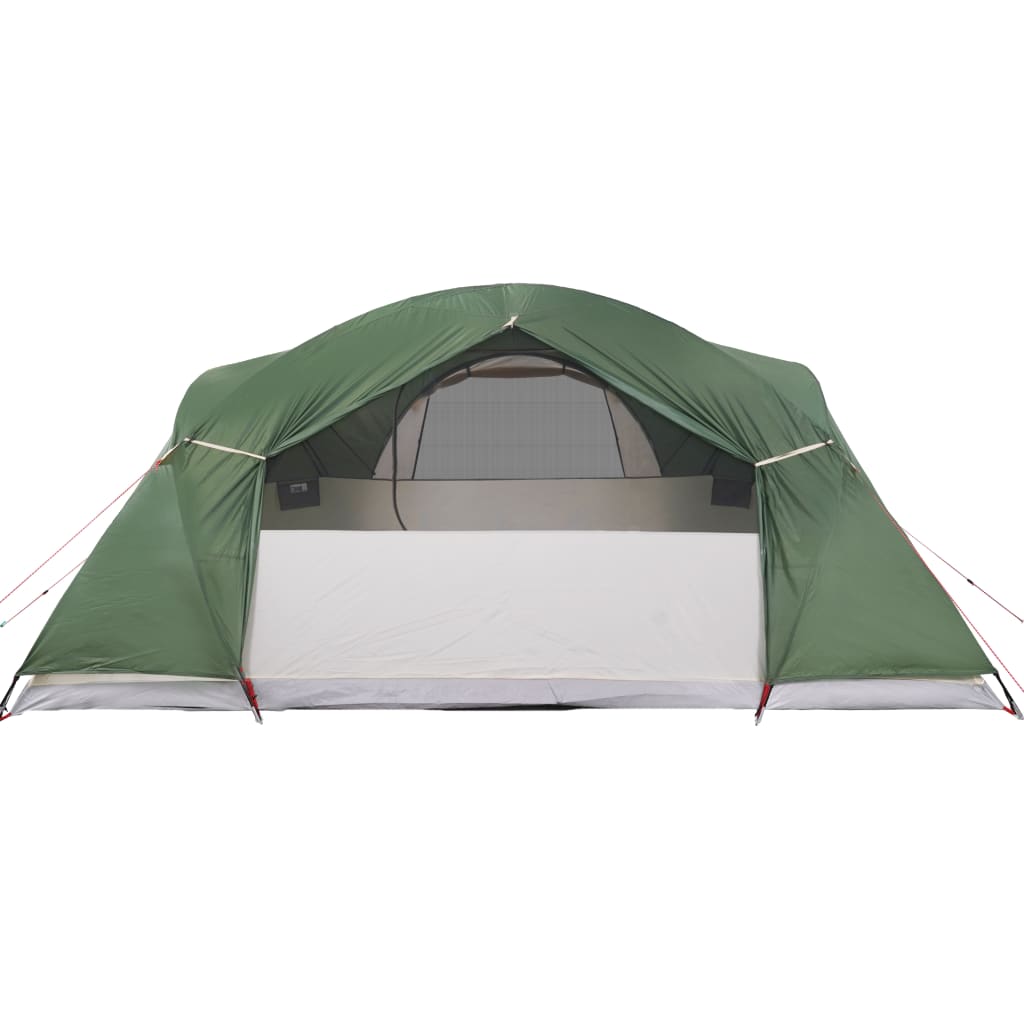 vidaXL Tente familiale Crossvent 8 personnes vert imperméable