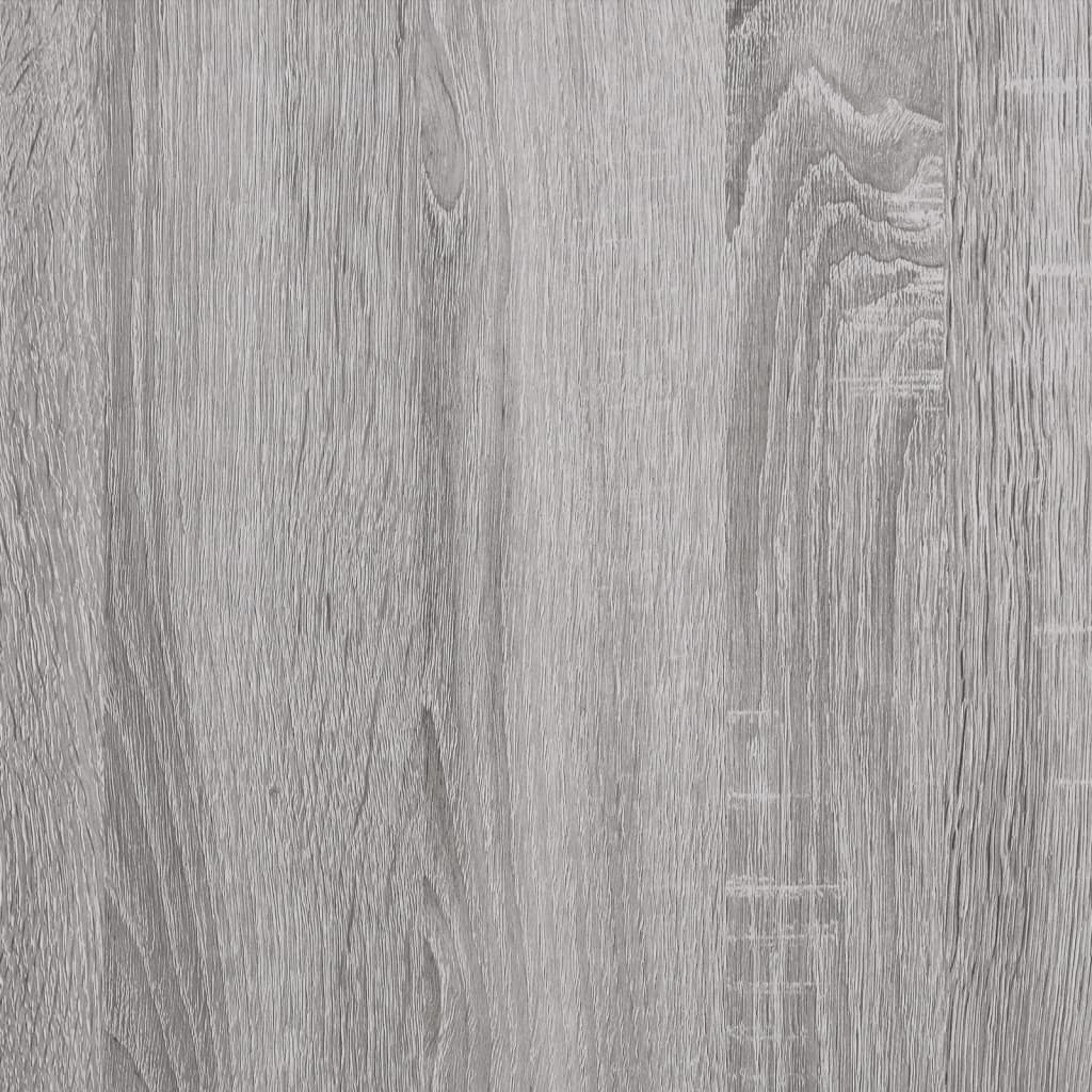 vidaXL Table basse sonoma gris 87,5x87,5x40 cm bois d'ingénierie