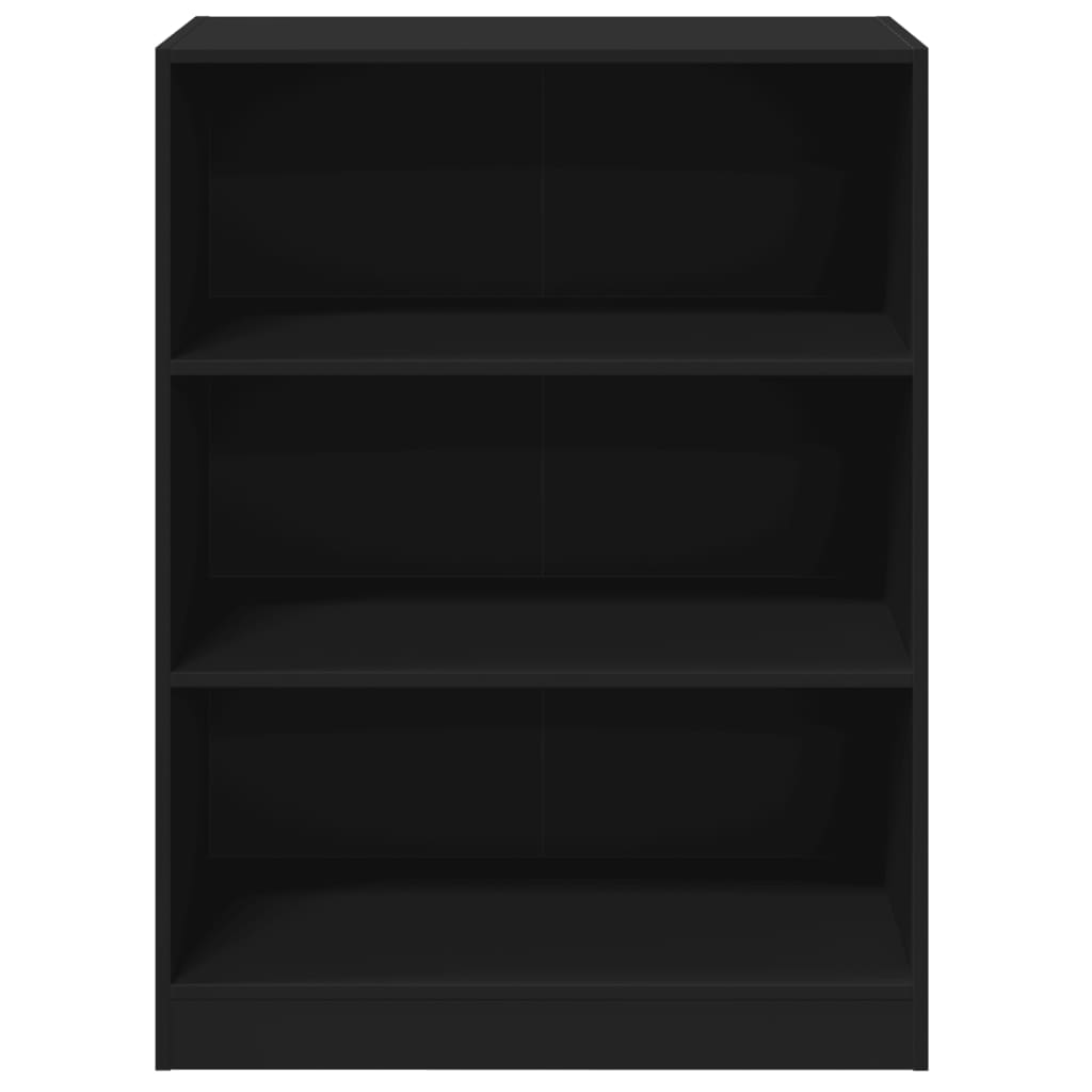 vidaXL Garde-robe noir 77x48x102 cm bois d'ingénierie
