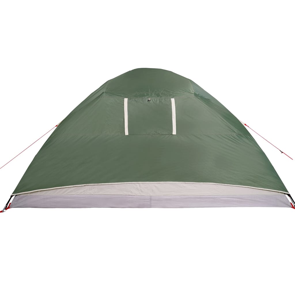 vidaXL Tente de camping à dôme 4 personnes vert imperméable