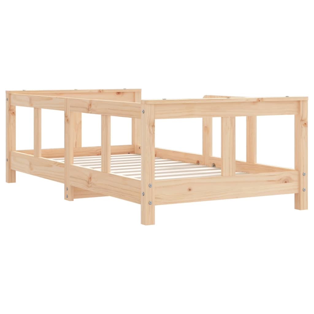 vidaXL Cadre de lit pour enfant 70x140 cm bois de pin massif