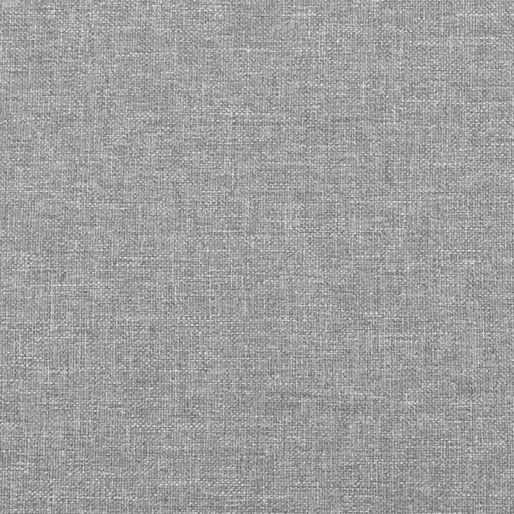 vidaXL Tête de lit à LED Gris clair 180x5x78/88 cm Tissu