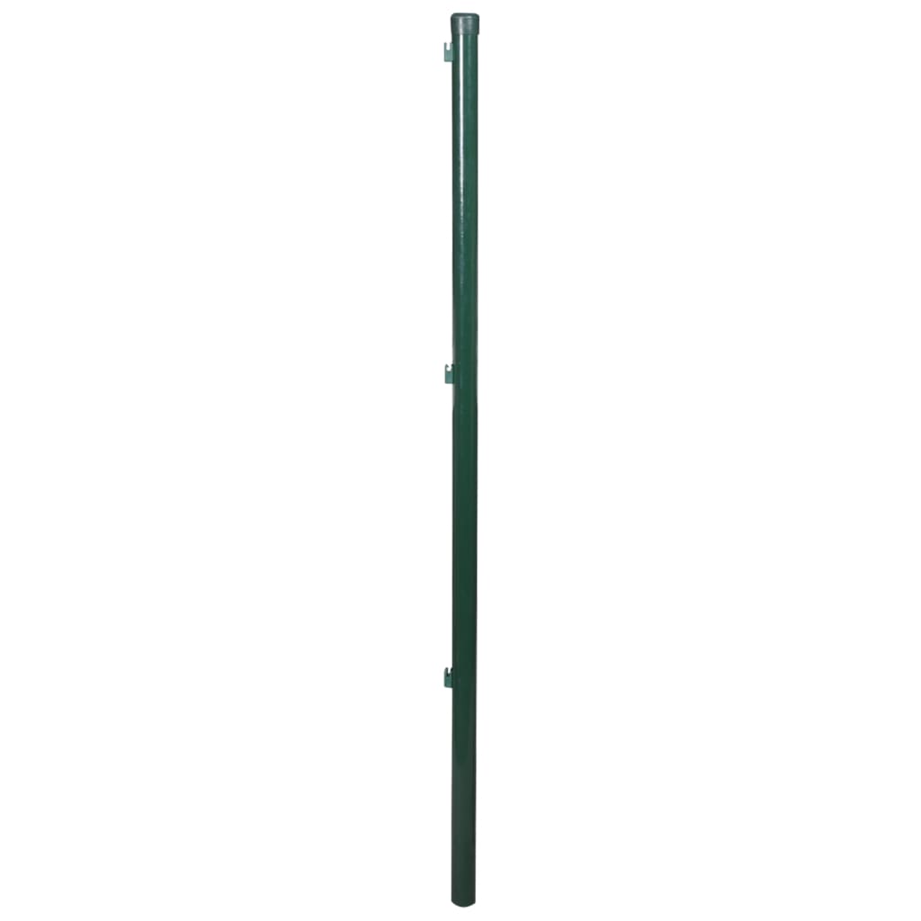 vidaXL Poteaux de clôture 2 pcs 115 cm