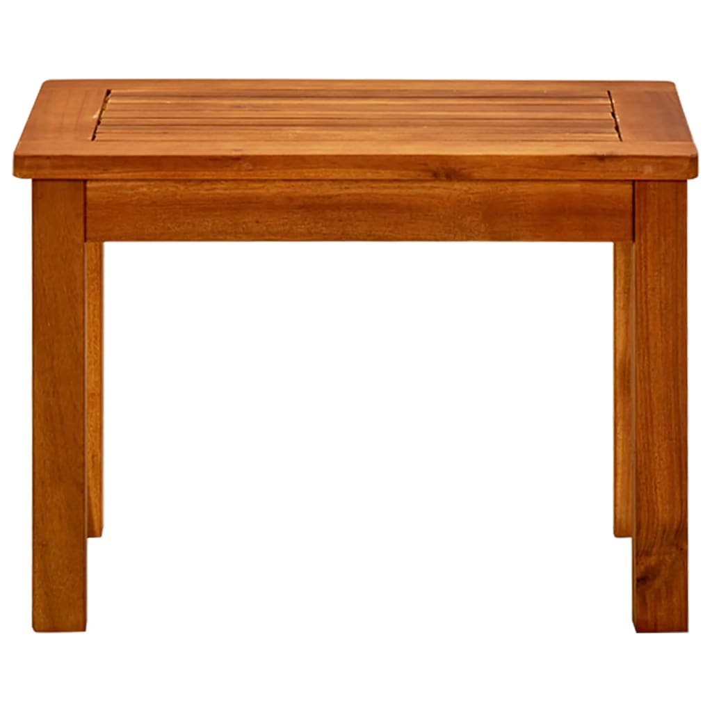 vidaXL Table basse de jardin 50x35x36 cm Bois solide d'acacia