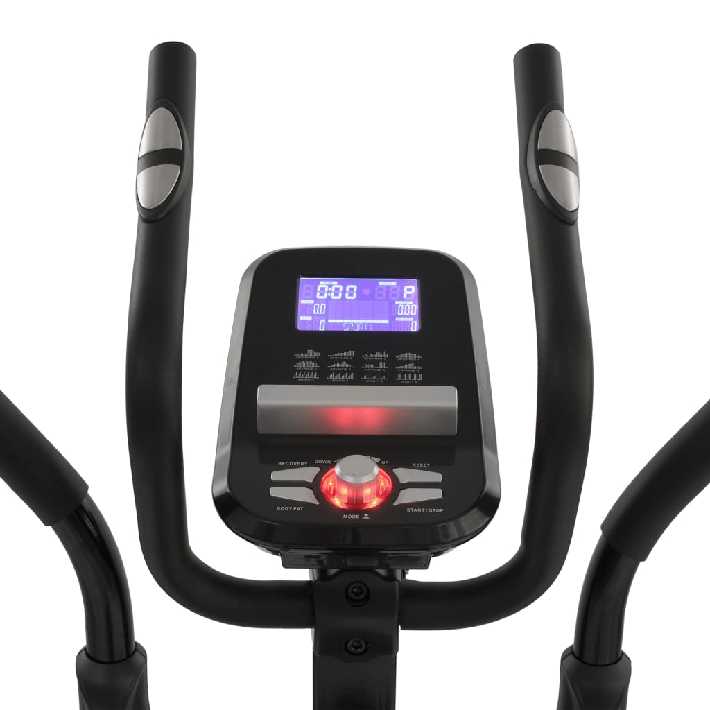 vidaXL Vélo elliptique magnétique avec mesure du pouls Programmable XL