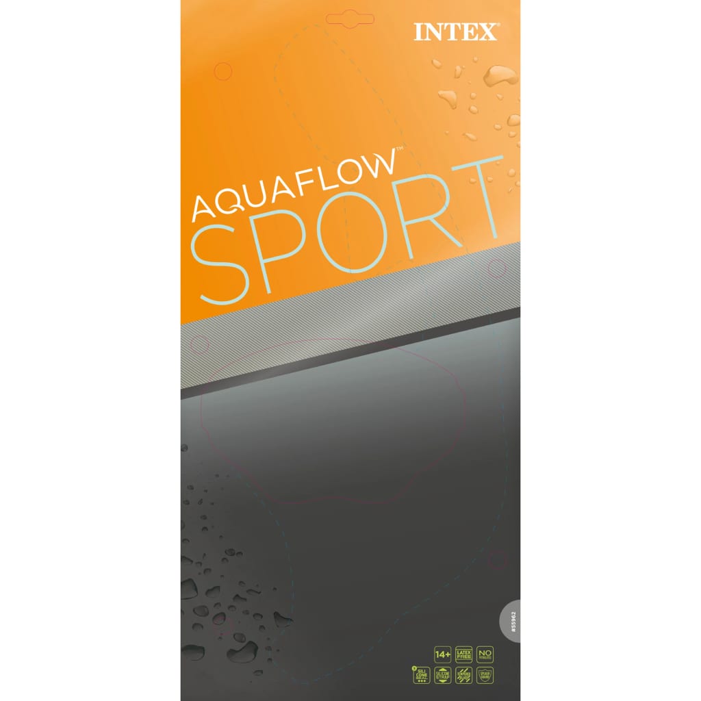 Intex Ensemble de plongée 2 pcs Silicone Aqua Sport