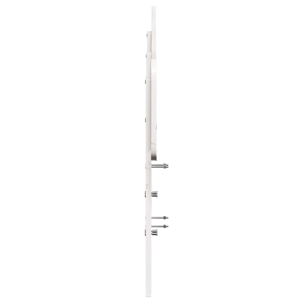 vidaXL Tête de lit blanc 140 cm bois massif de pin