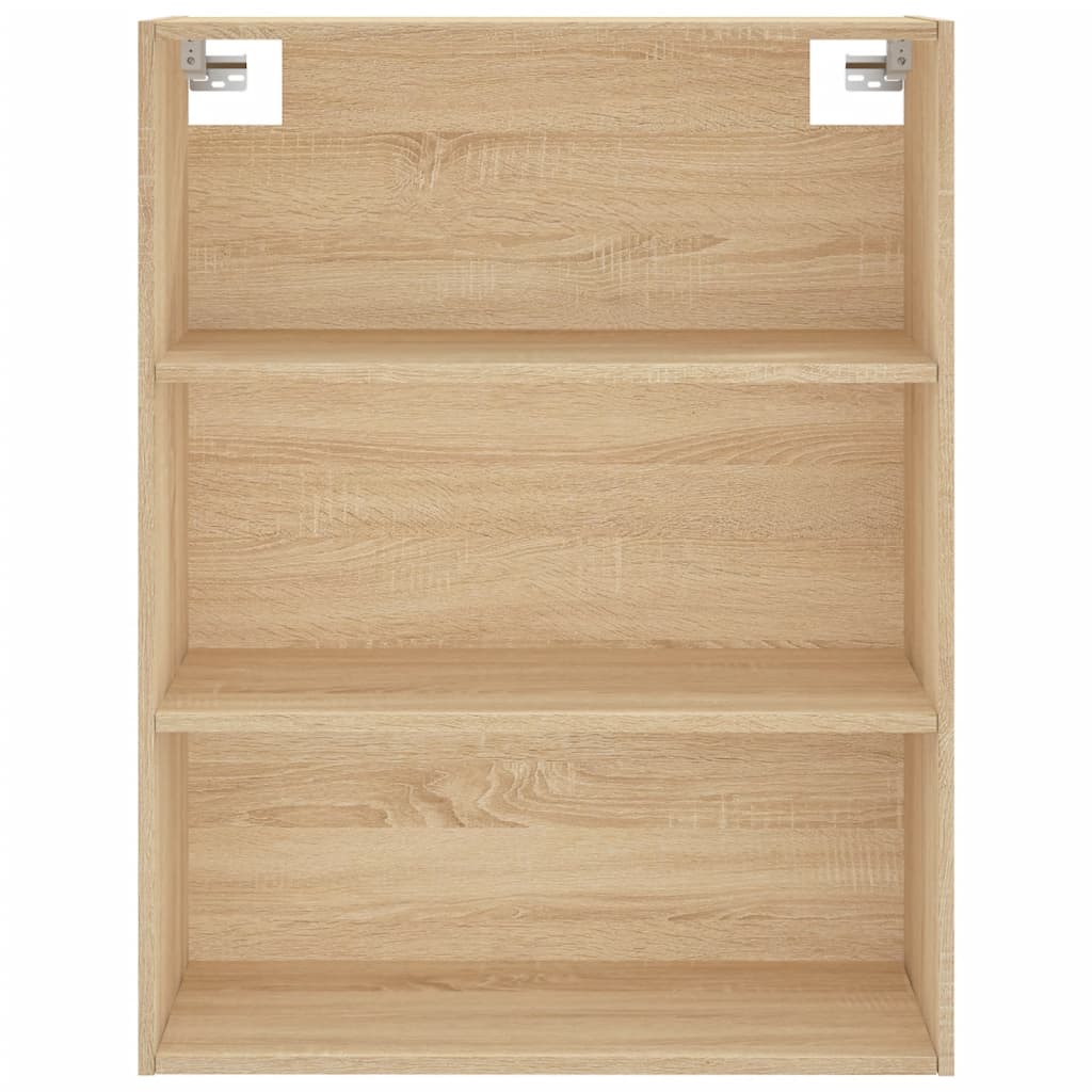 vidaXL Buffet haut Chêne sonoma 69,5x34x180 cm Bois d'ingénierie