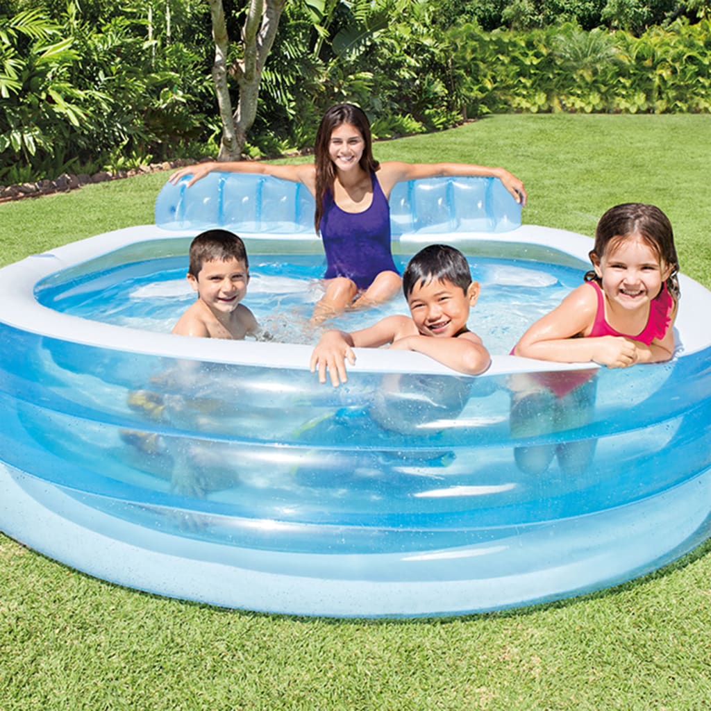 Intex Piscine gonflable Swim Center Family Lounge Pool 57190NP