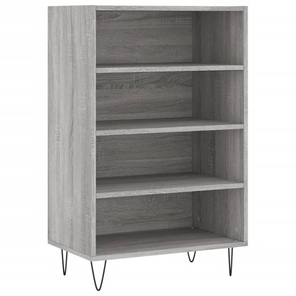 vidaXL Buffet haut sonoma gris 57x35x90 cm bois d'ingénierie