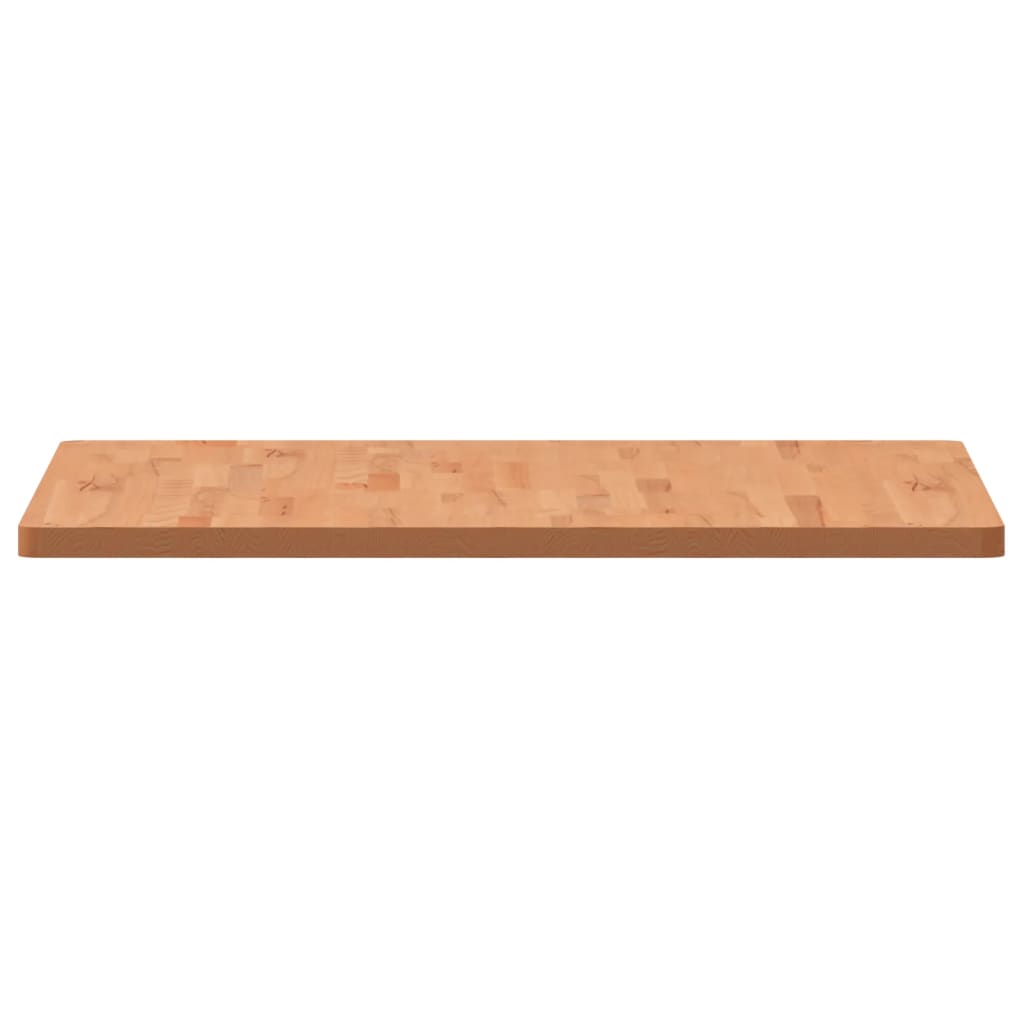 vidaXL Dessus de table 80x80x2,5 cm carré bois massif de hêtre