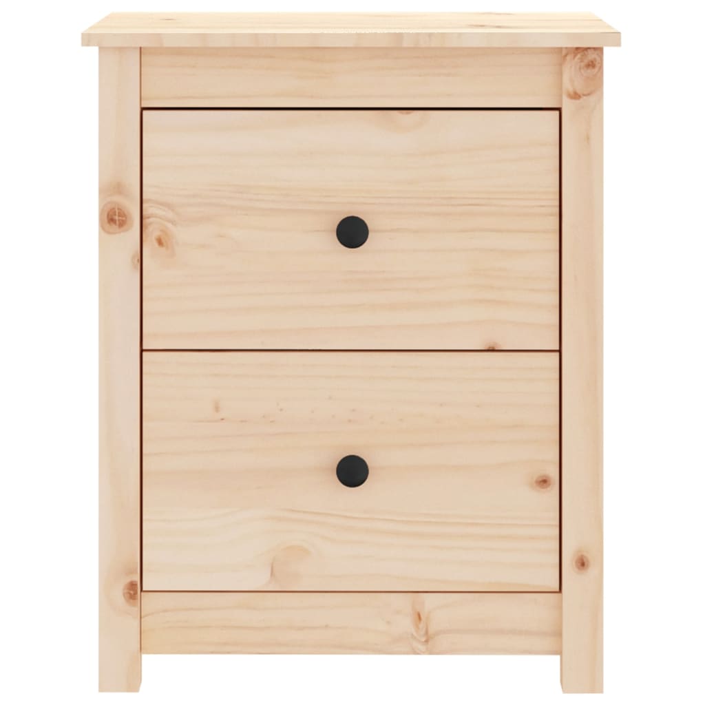 vidaXL Table de chevet 50x35x61,5 cm Bois de pin massif