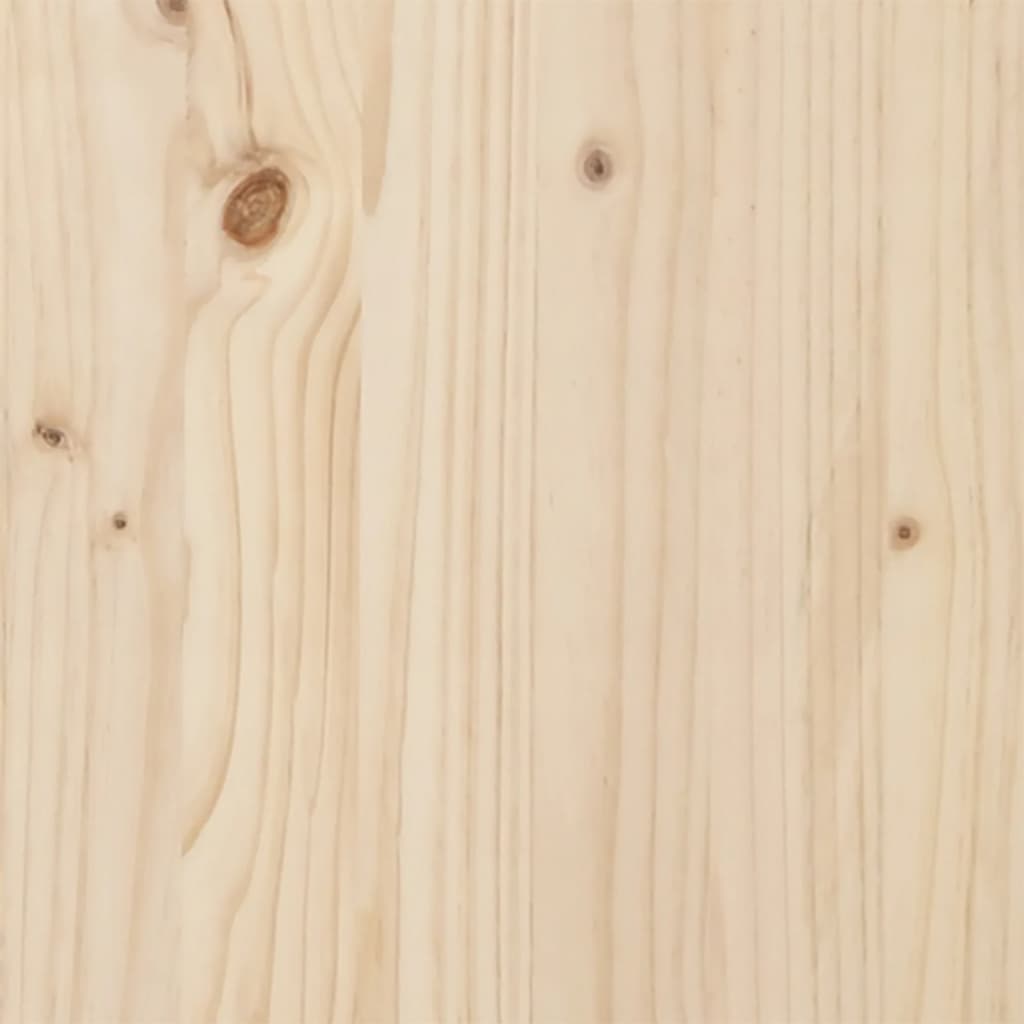 vidaXL Jardinière 50x50x50 cm bois de pin massif