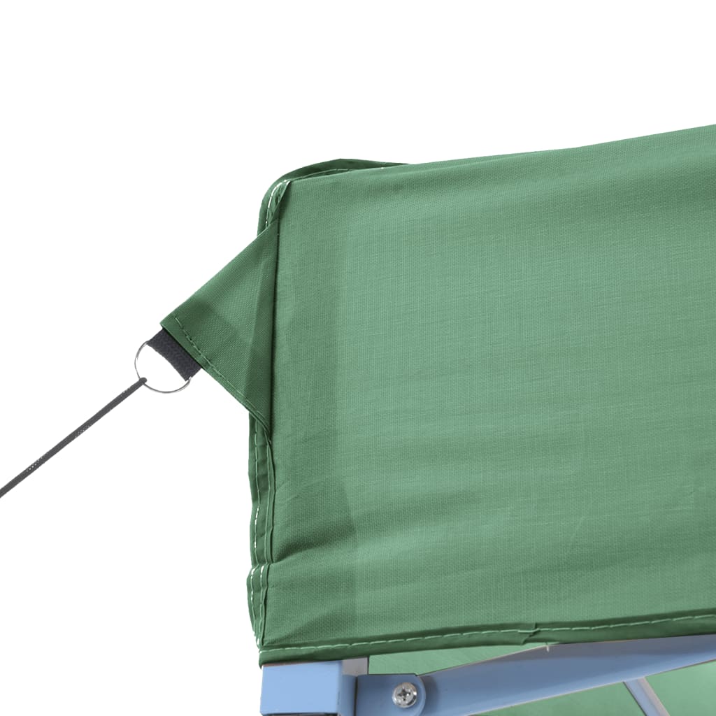 vidaXL Tente de réception pliable escamotable vert 580x292x315 cm