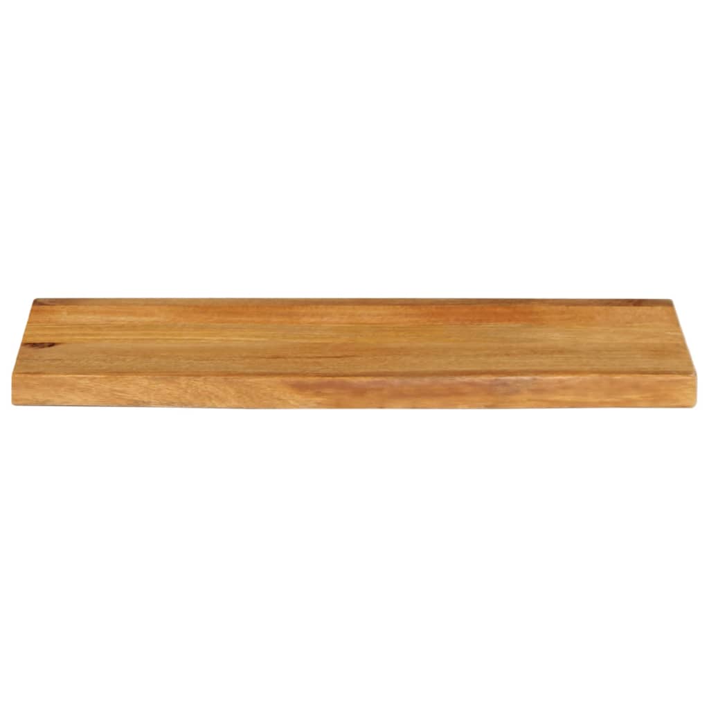 vidaXL Dessus de table à bord vivant 90x30x2,5 cm bois massif manguier